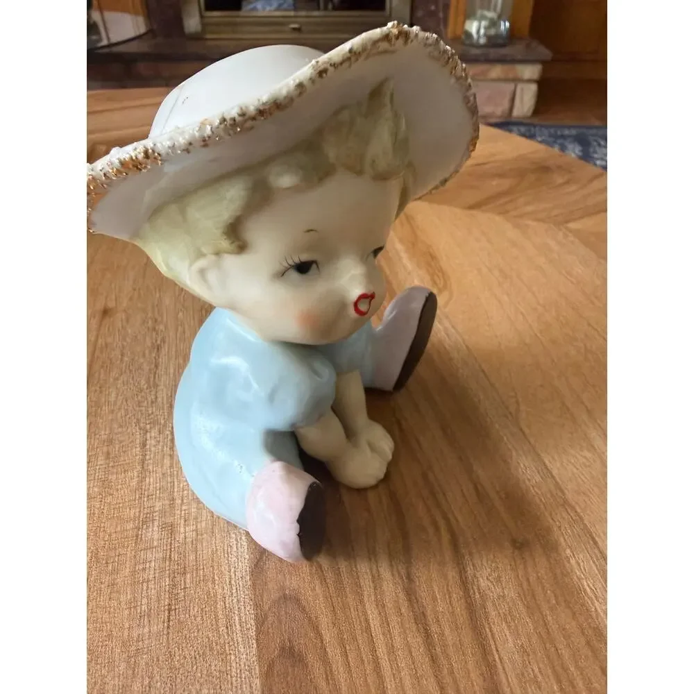1950's Little Girl Head Vase Japan